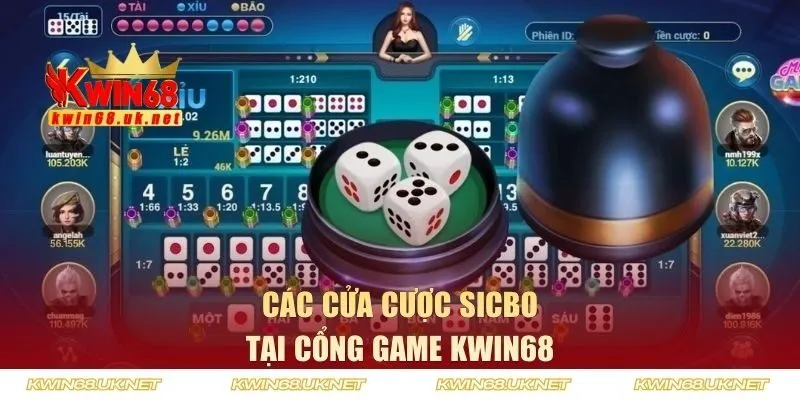 Phân tích các cửa đặt cược chơi sicbo